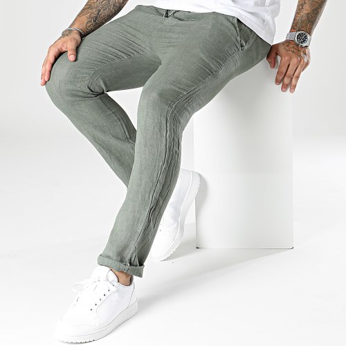 Pantalon Vert Kaki
