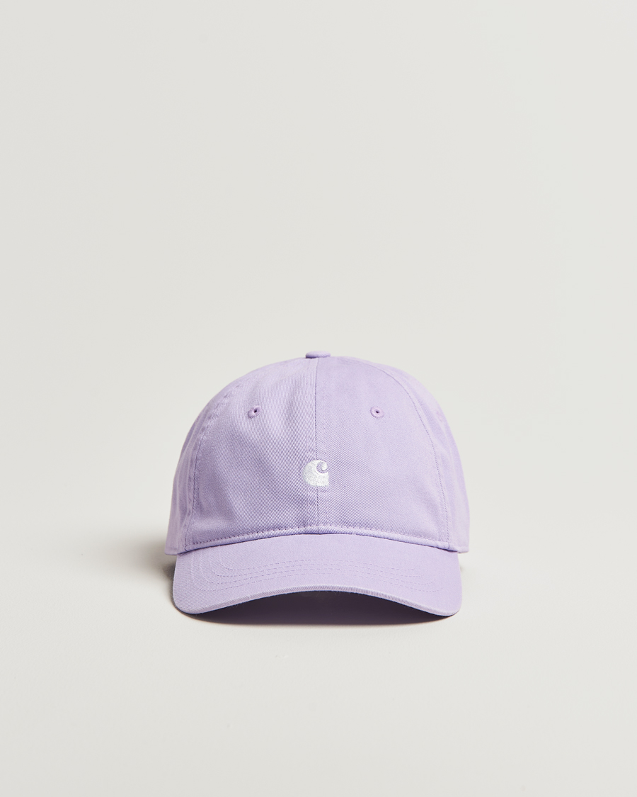 Carhartt WIP Madison Logo Cap Pink Fog