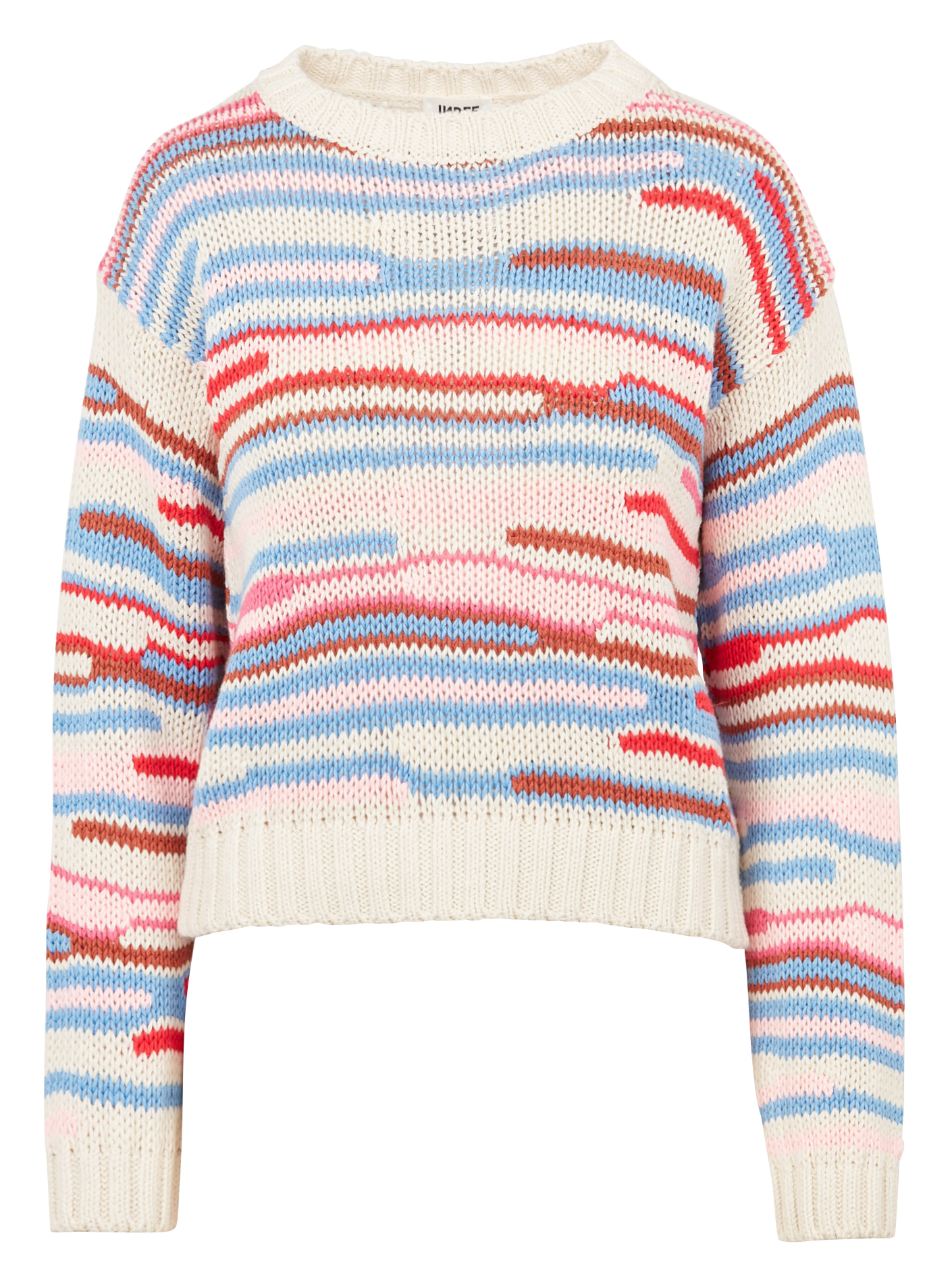 NAUTICA - Pull en maille col rond | Multicolore
