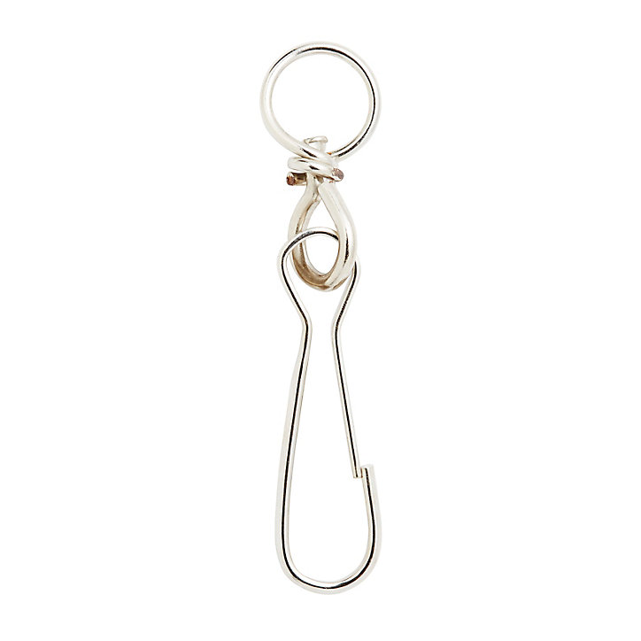 2 porte-mousquetons simple Diall 6 cm