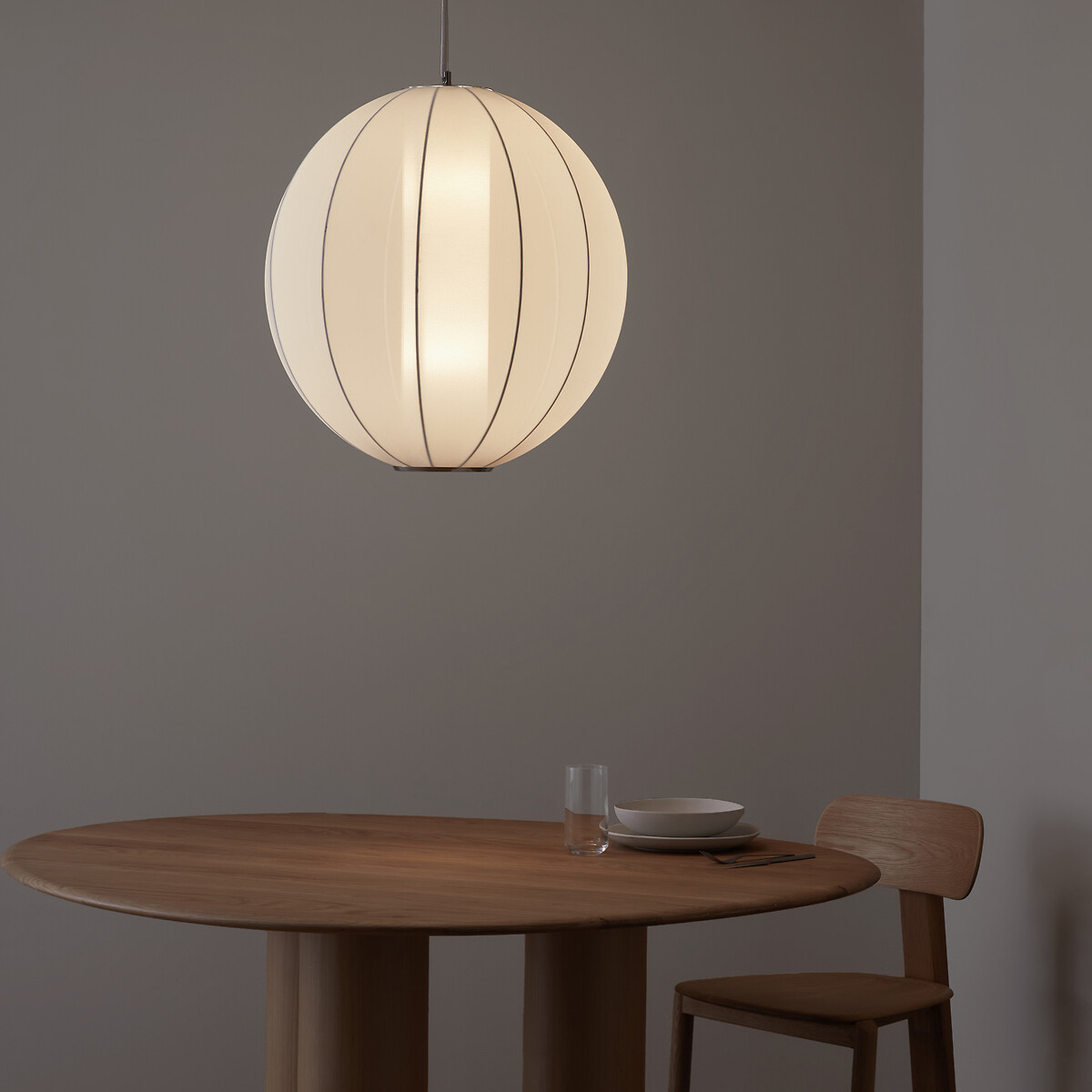 AM.PM<br>Luminária pendente redonda, lanterna de malha, Satchi