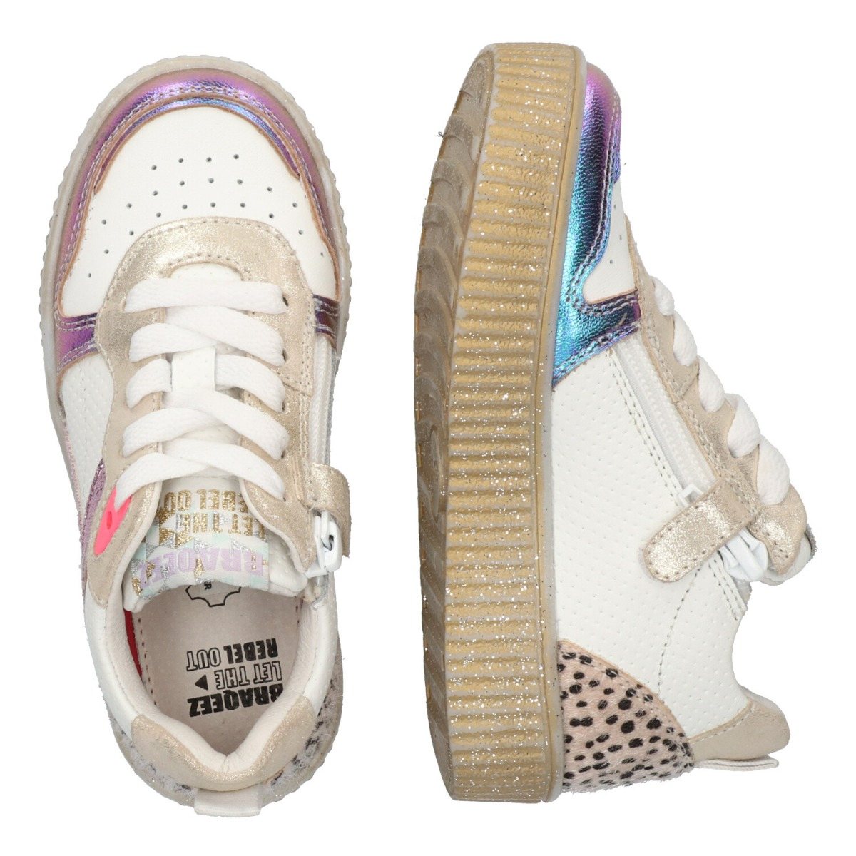 Peggy Paris - Lage Sneakers Braqeez Multikleur