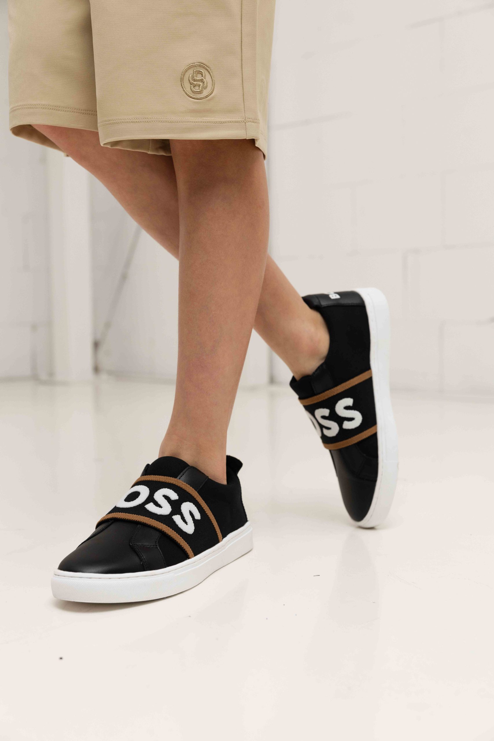 Hugo Boss Sneakers Kids Zwart