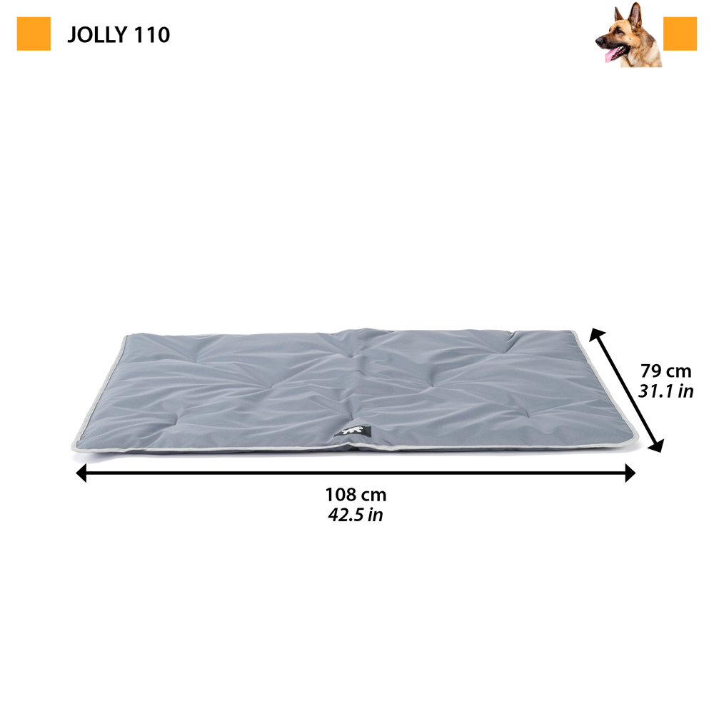 Ferplast panier pour chien chat - lit chien très grand lavable - matelas chien - coussin chien chat - imperméable & anti-rayures -