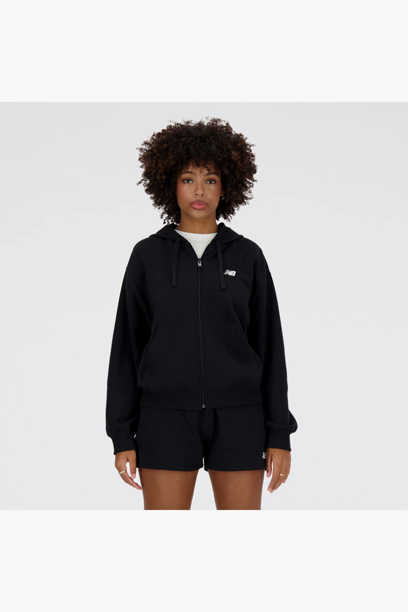 New Balance French Terry Full Zip Damen Hoodie