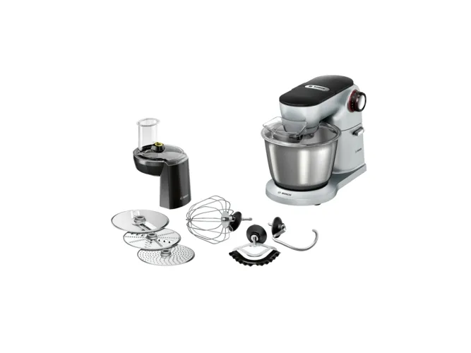 Bosch OptiMUM MUM9D33S11 - Køkkenmaskine - 1300 W - platinsølv