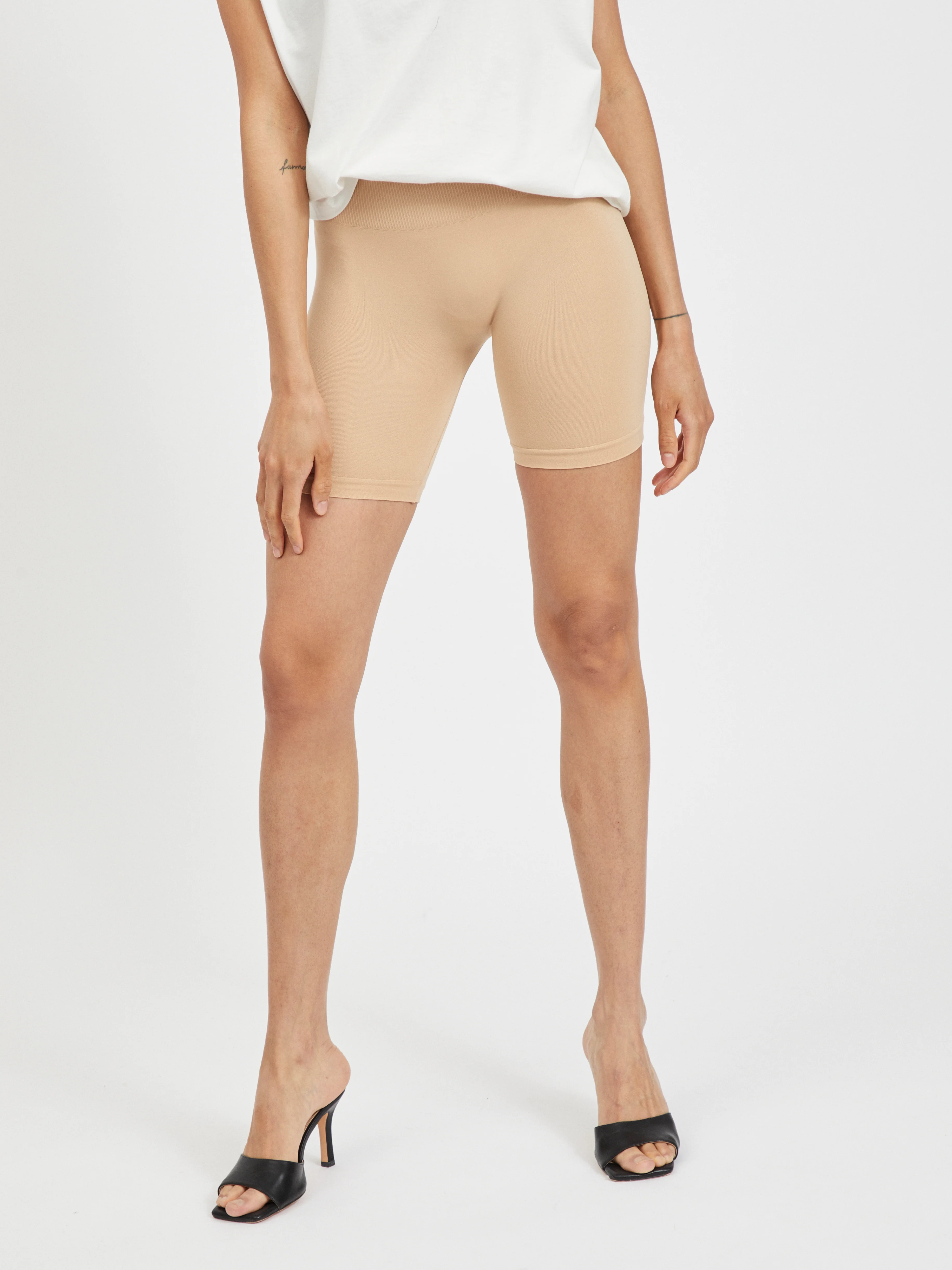 Vila  Viseam mini cykelshorts - Cuban Sand