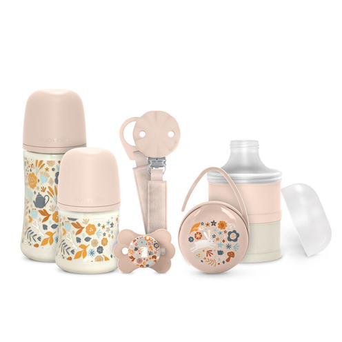 Coffret de naissance Welcome Baby Set Wonderland Rose - SUAVINEX