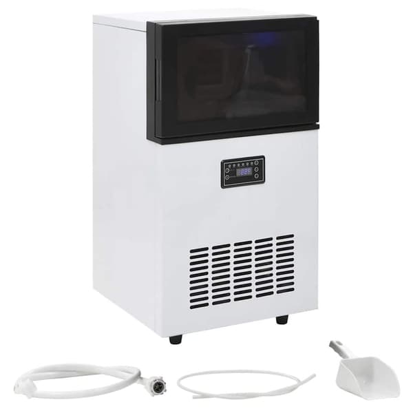 vidaXL Isbitmaskin 45 kg/24 t svart