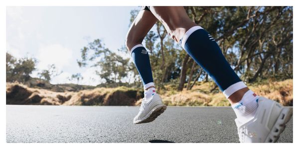 Manchons de Compression Compressport R2 3.0 Estate Bleu