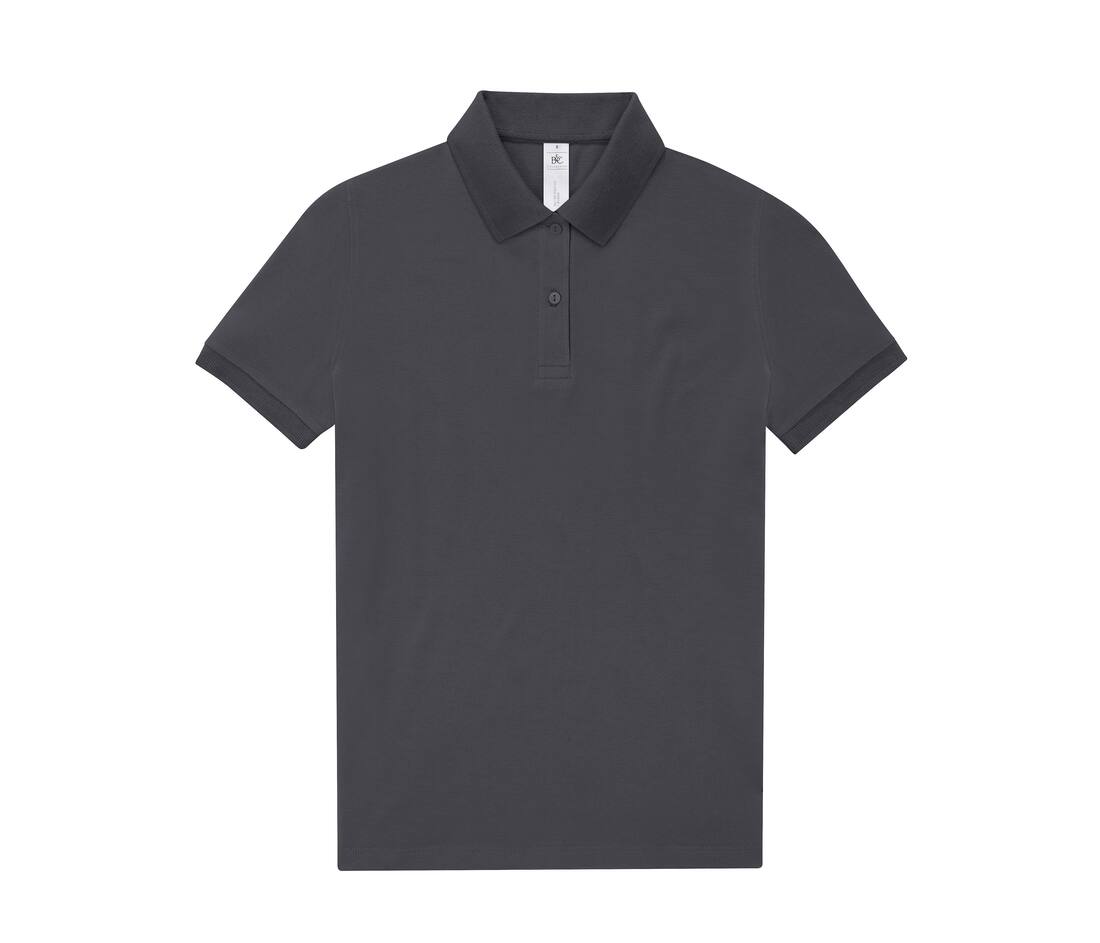 B&C BCW463 - Polo Femme Élégant en Coton Prérétréci