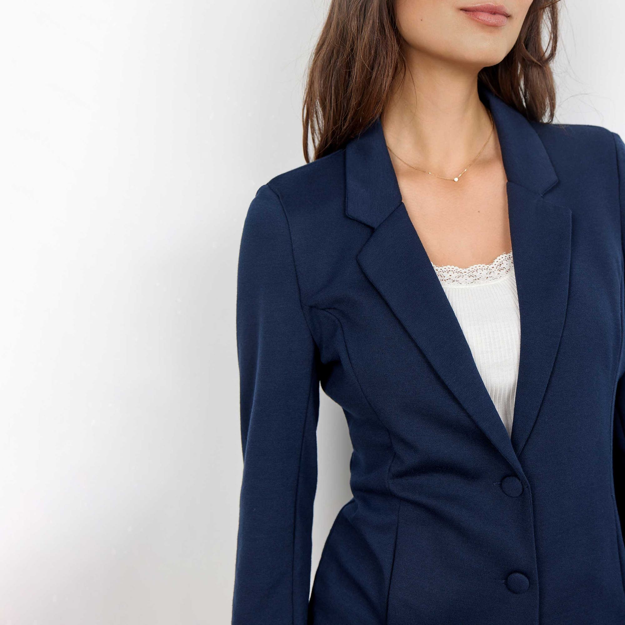 Veste Femme bleu marine