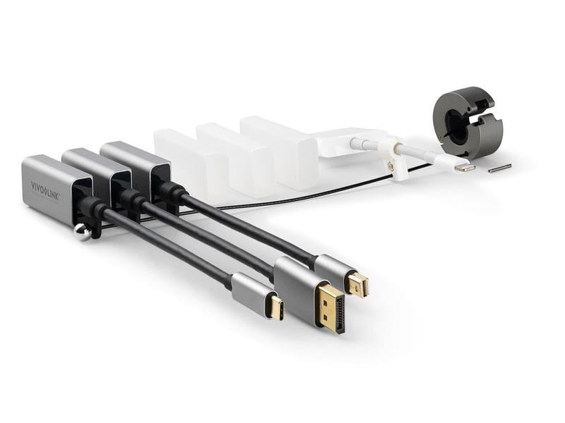 Vivolink Adapterring Pro Adapter USB-C  Lightning Adapter – Max. Auflösung: 3840 x 2160 (Ultra HD 4K)