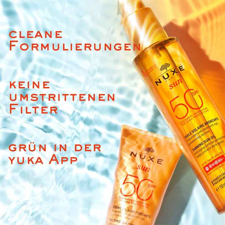 Nuxe Sun Sonnenmilch Gesicht & Körper LSF 50, 150 ml