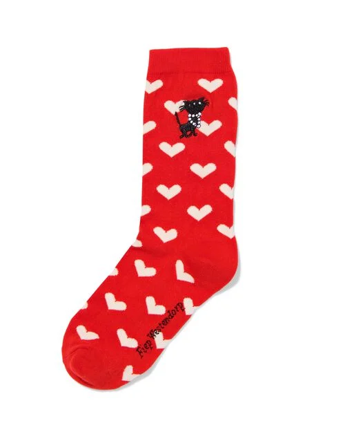 chaussettes Siepie rouge