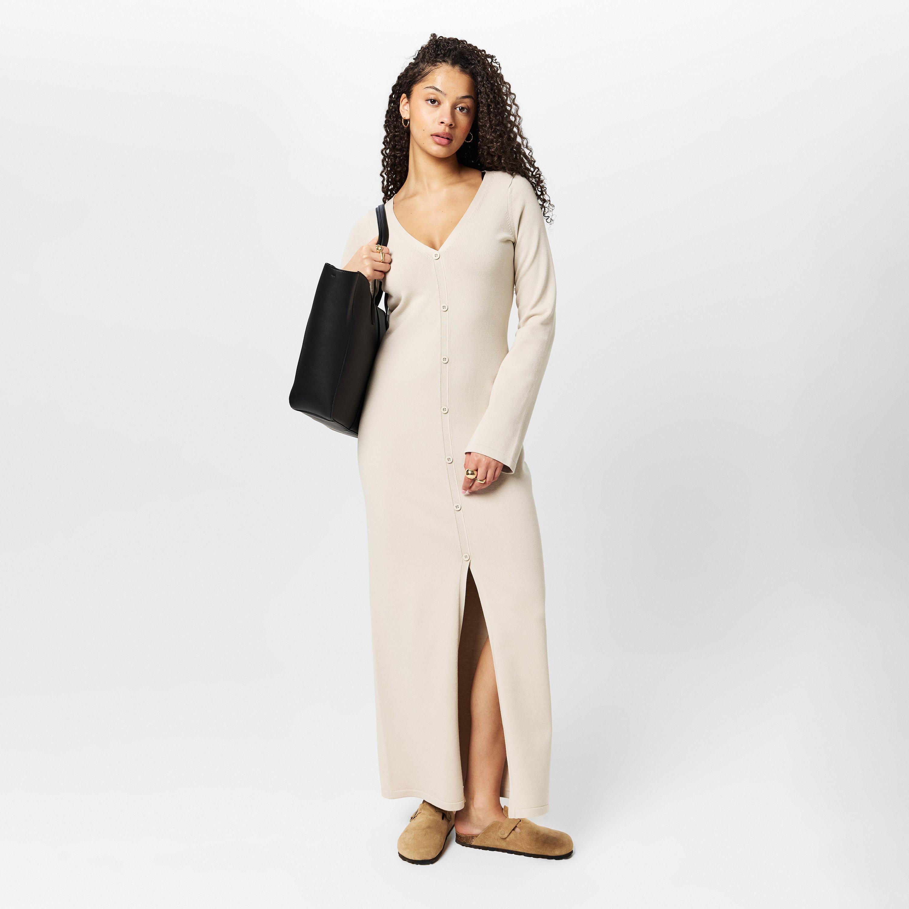 Jack Wills Sparkle Button Maxi Dress
