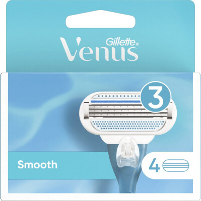Gillette - Venus Barberblade Smooth - 4-Pak