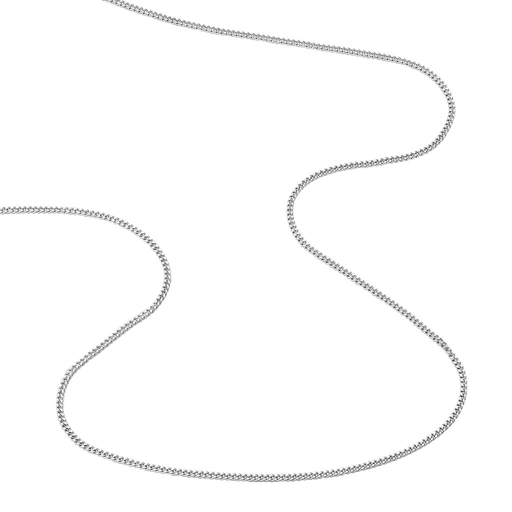 Chaîne Maille Gourmette Or Blanc