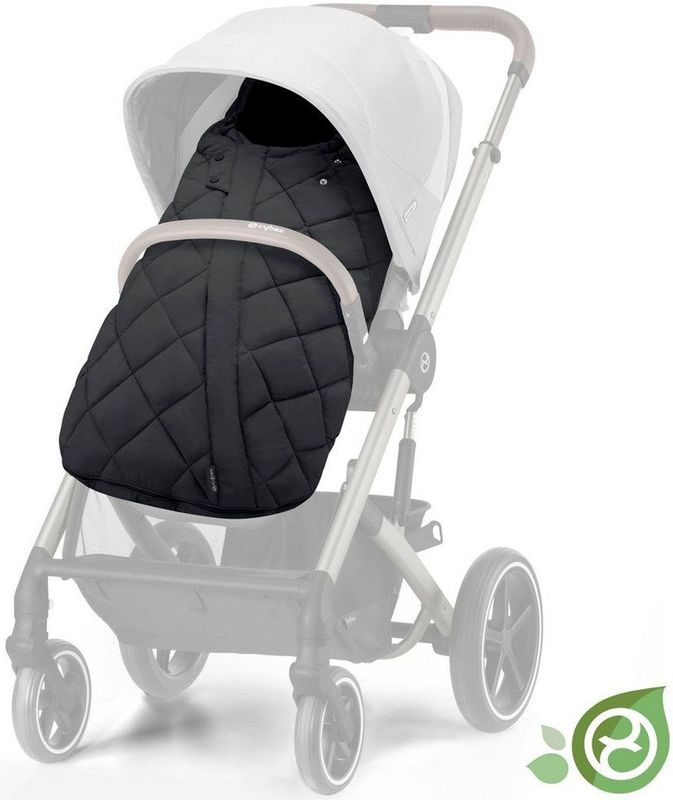 Cybex Snogga 2 voetenzak kinderwagen/buggy Moon Black black