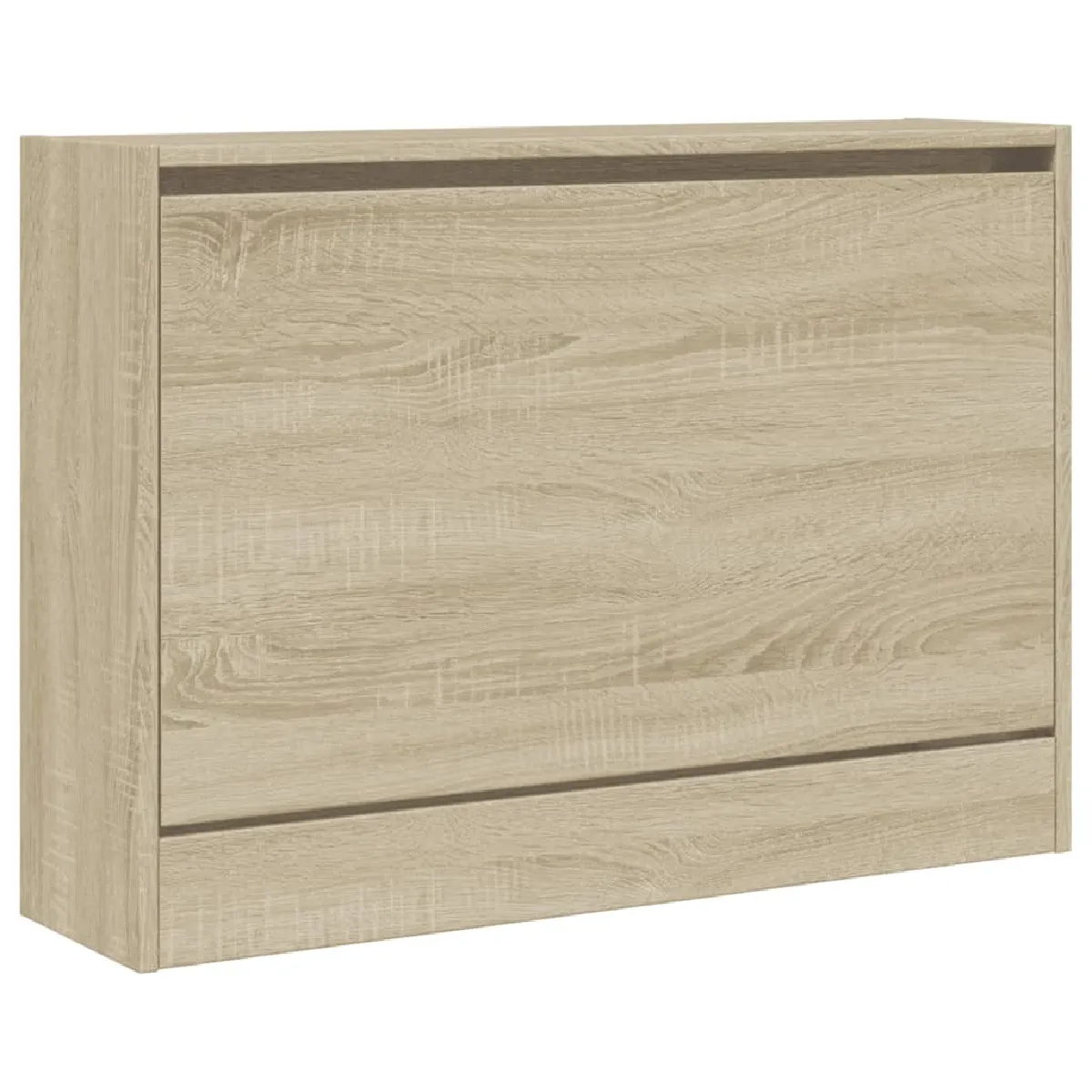 VIDAXL Armoire à chaussures 80x21x57 cm chêne sonoma
