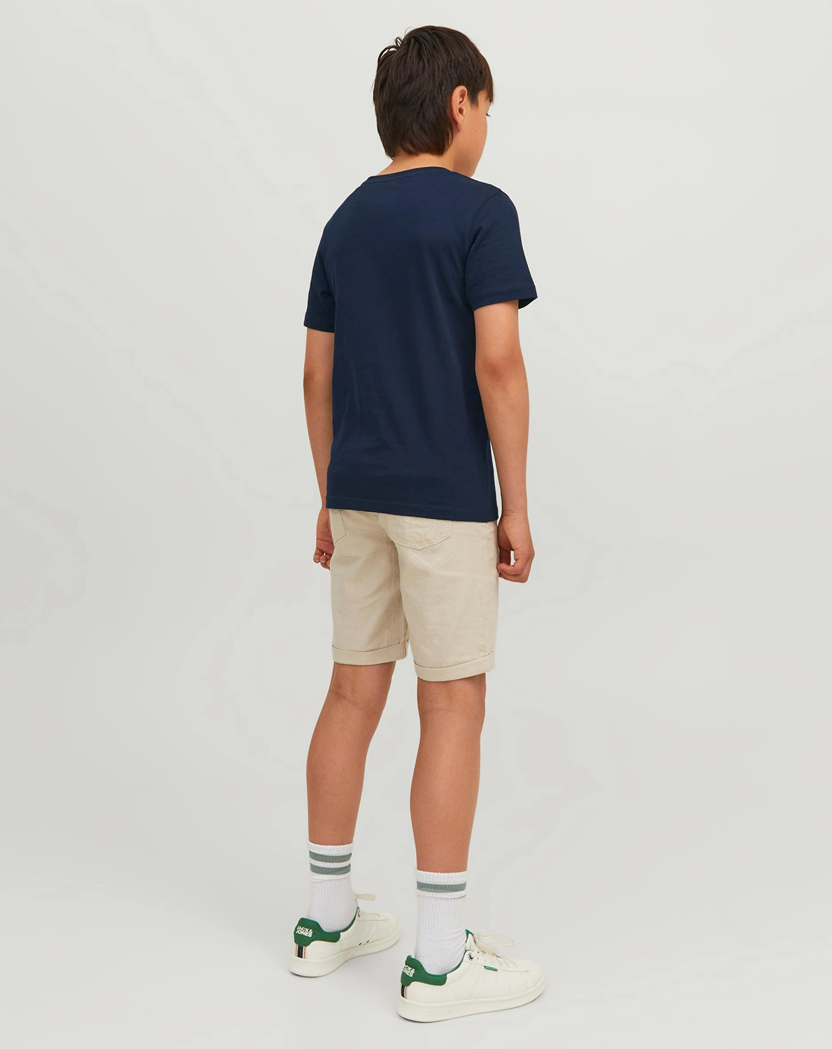 T-Shirt LOGO in navy blazer