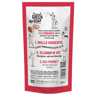 Marcels Green Soap Handzeep Argan en Oudh Navulling 500ML