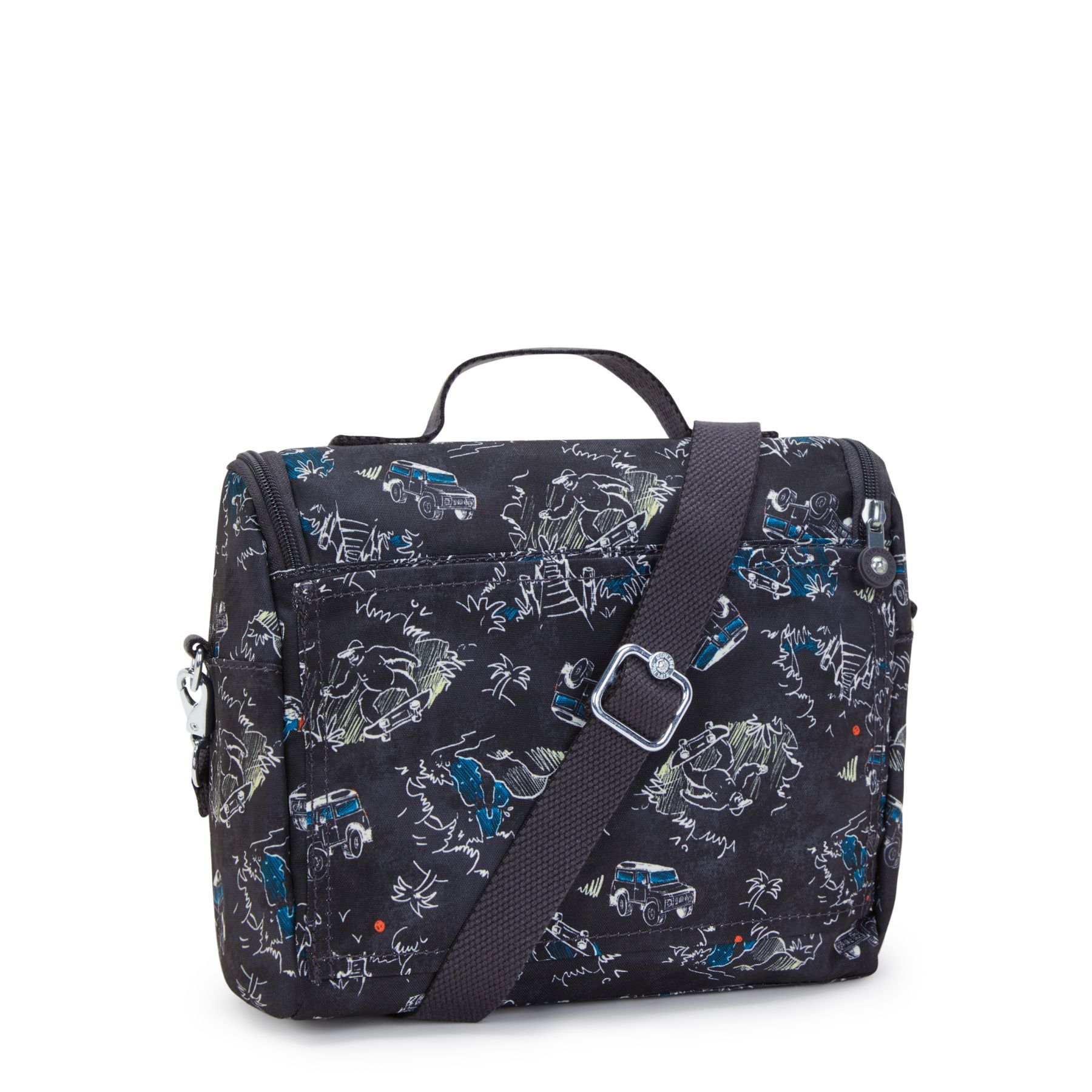 NEW KICHIROU Grand Sac Repas Isotherme avec Manchon pour Valise - Jungle Fun Race
