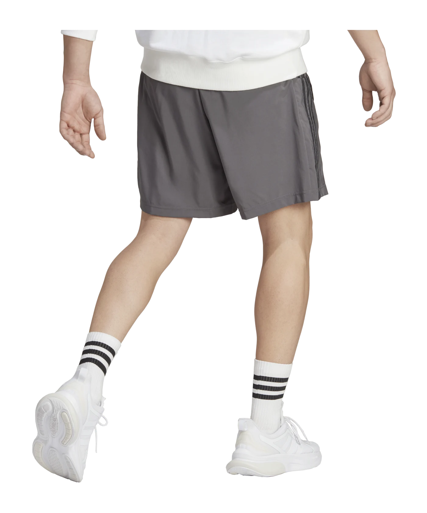 adidas AEROREADY Essentials Chelsea 3-Stripes Shorts Grey