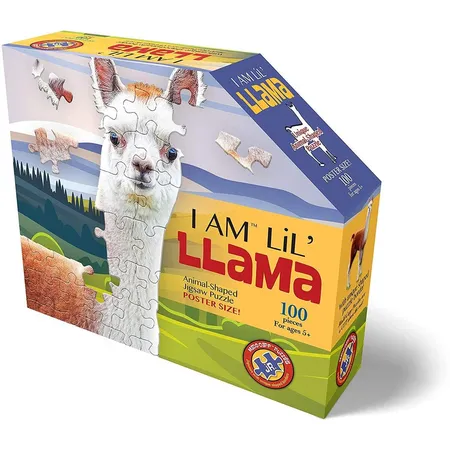 MADD CAPP Konturenpuzzle Junior Lama 100 Teile