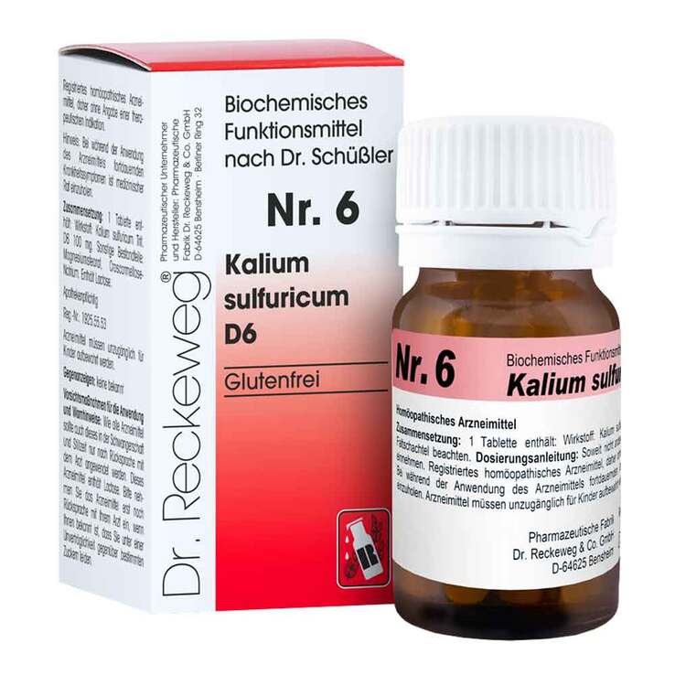 Biochemie 6 Kalium sulfuricum D6 Tabletten, 200 St