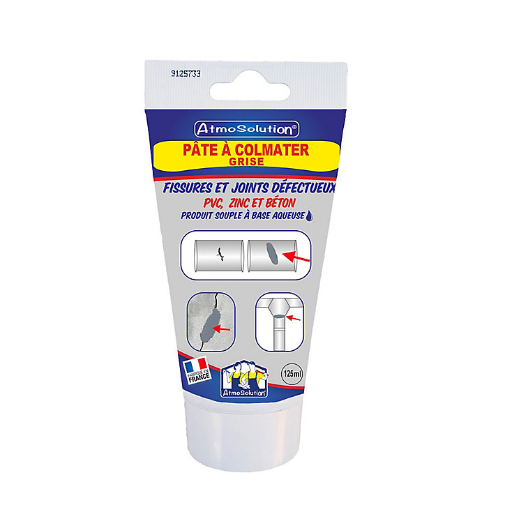 Pâte à comalter Atmos grise 125 ml fissures et joints défectueux