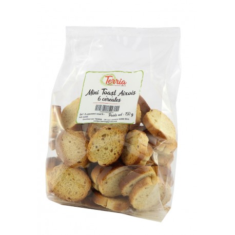 Terria - Mini toast Aixios 6 céréales