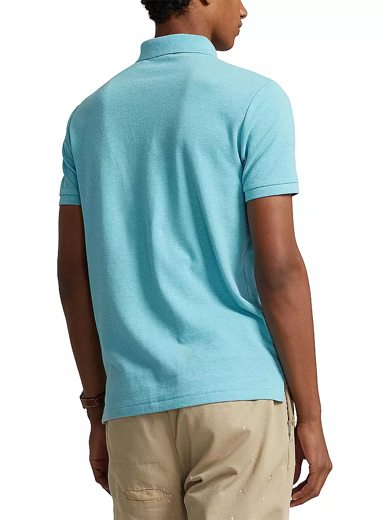 POLO RALPH LAUREN Poloshirt Custom Slim Fit türkis