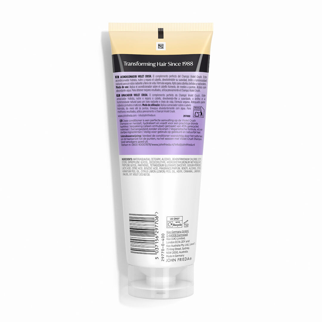 John Frieda Violet Crush Condicionador Violet Crush - 250ml