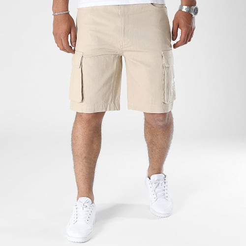 Short Cargo Jean Small Signature 6013496 Beige