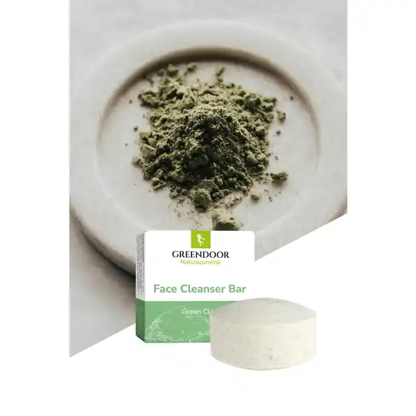 Face Cleanser Bar Green Clay