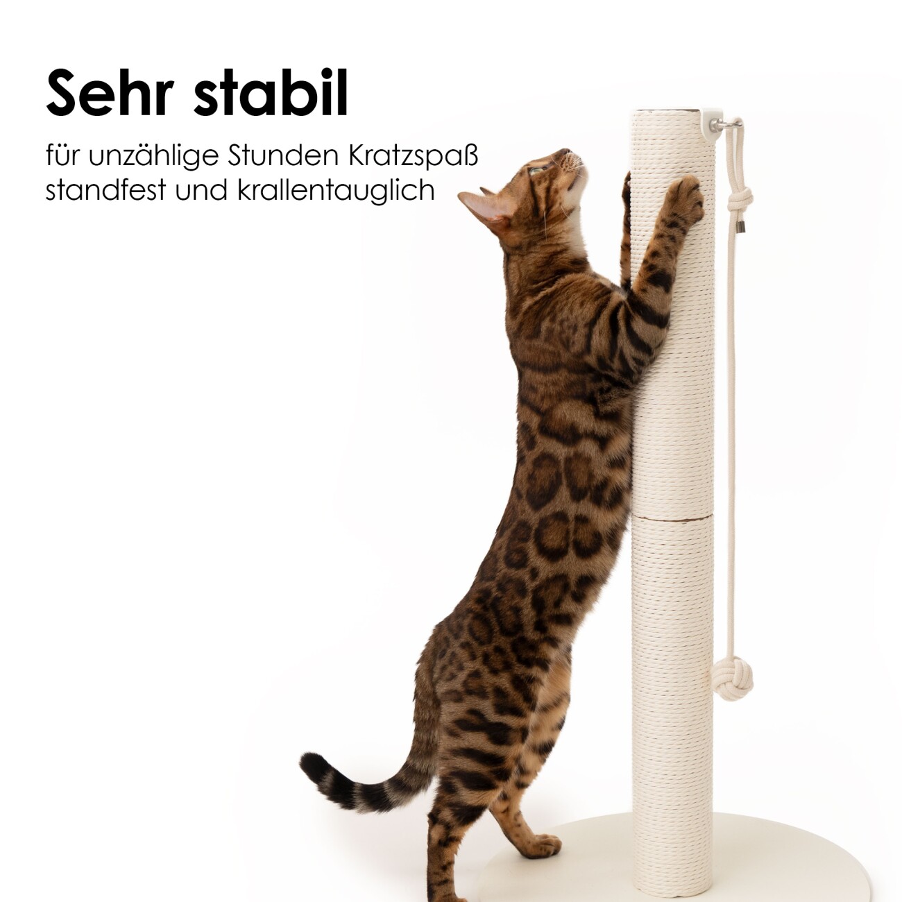 LucyBalu PAPERPOLE Kratzäule freistehend