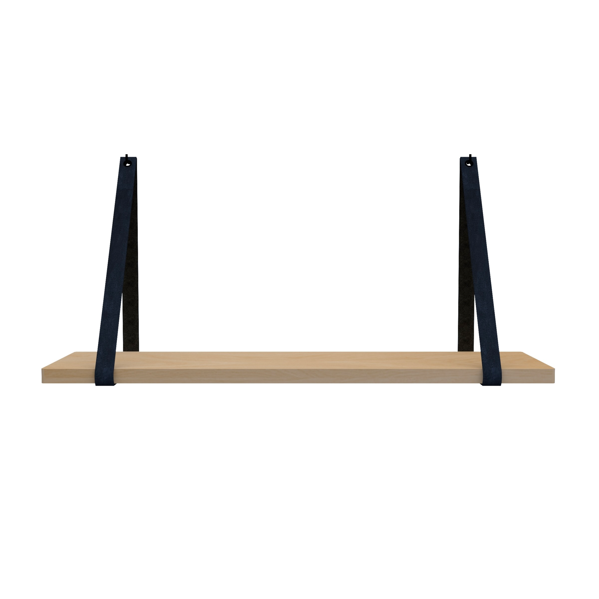 Leren plankdragers (set van 2) NAVY