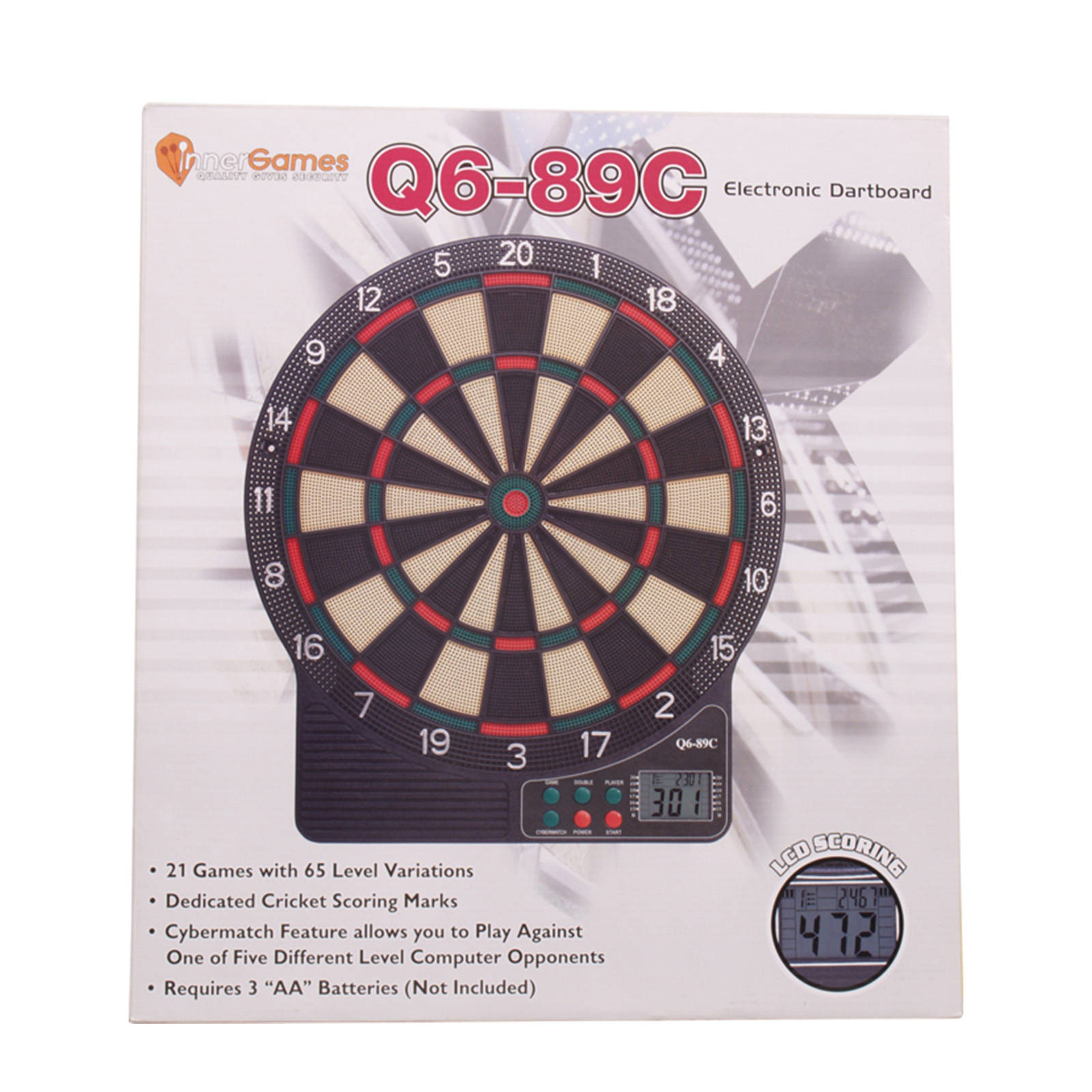 Innergames Economy Electronisch dartbord (batterij)