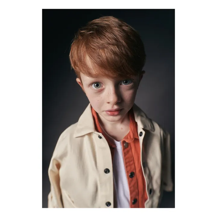 PDenim Veste en Denim Coton Bio | Ecru