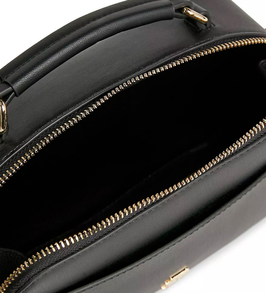 Bolsa de ombro icônica Tommy Hilfiger, preta