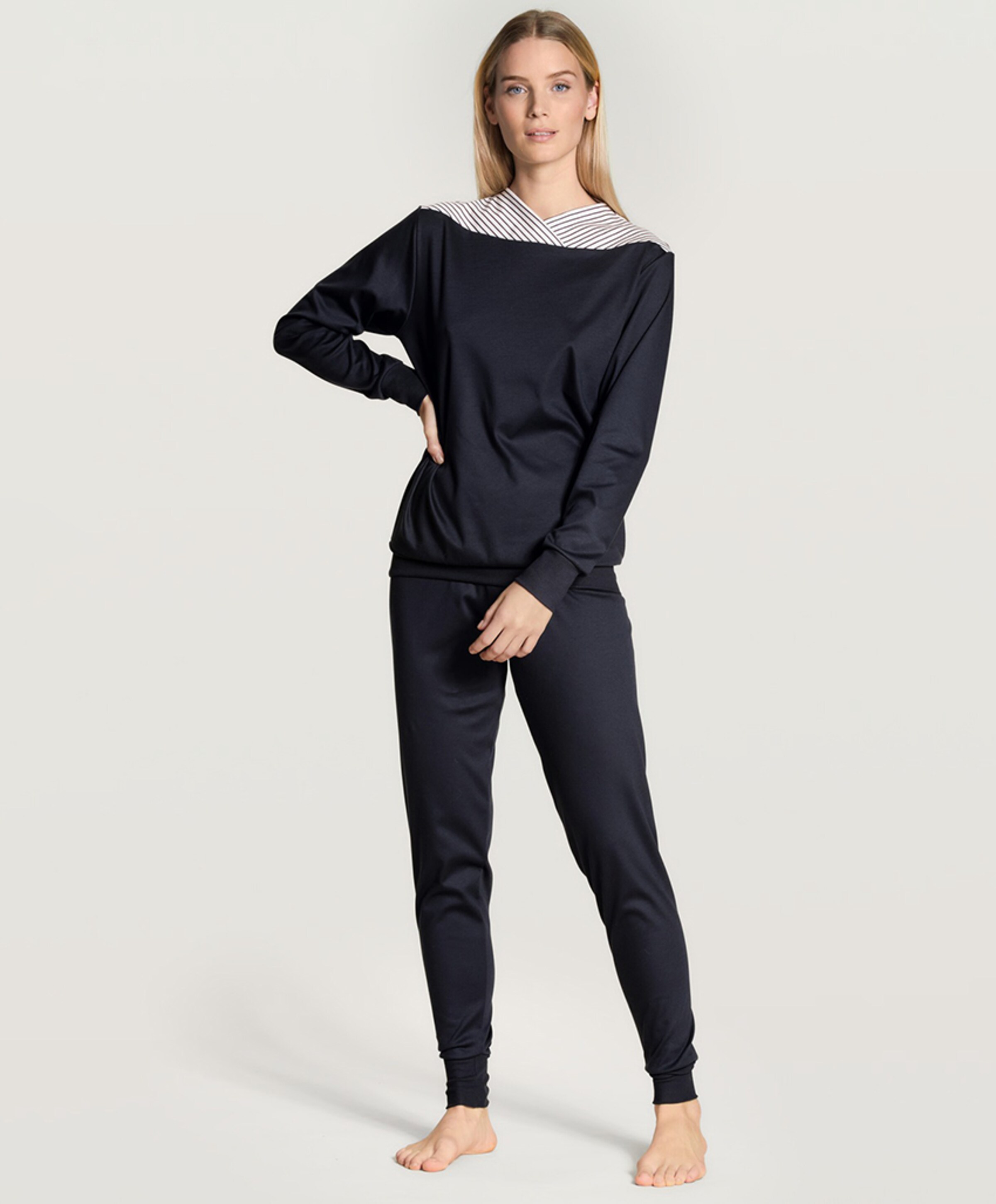 Calida Dames pyjamaset blauw