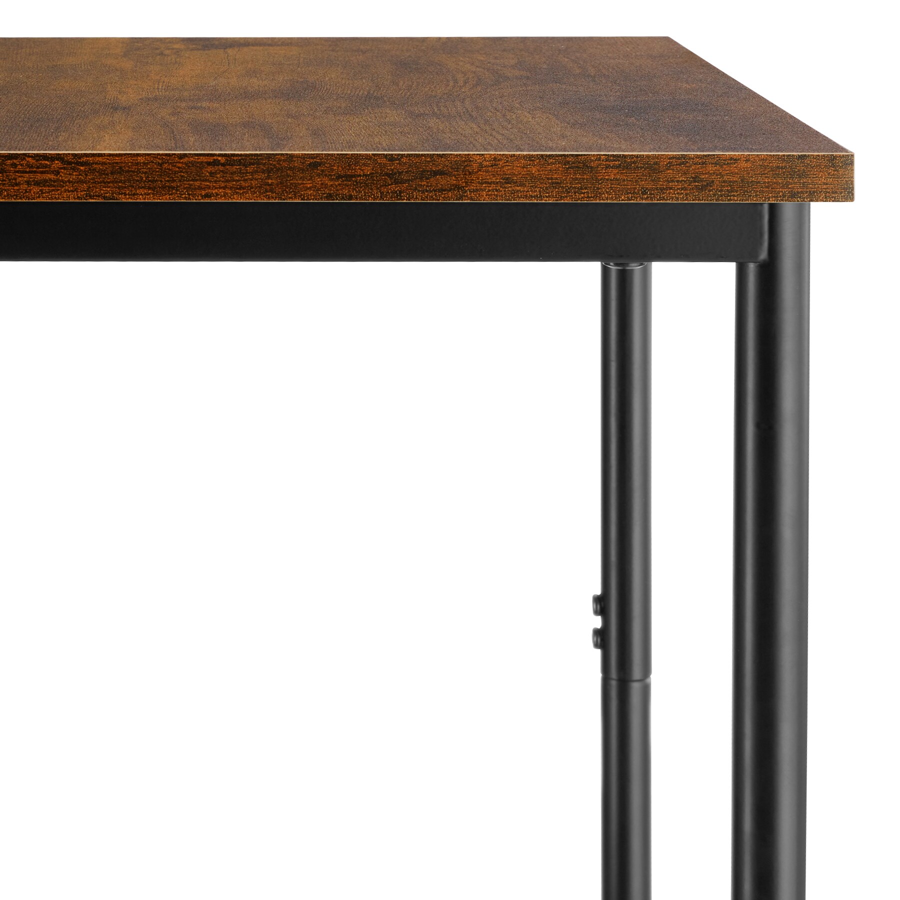 tectake® Beistelltisch, Industrial Style, mit 2 Ablagen, 38,5 x 30 x 51,5 cm