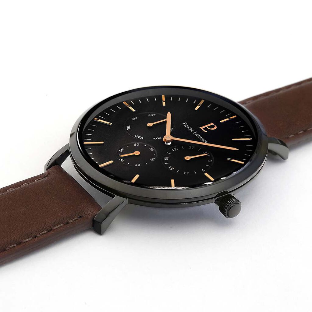 Montre Pierre Lannier Echo Noir