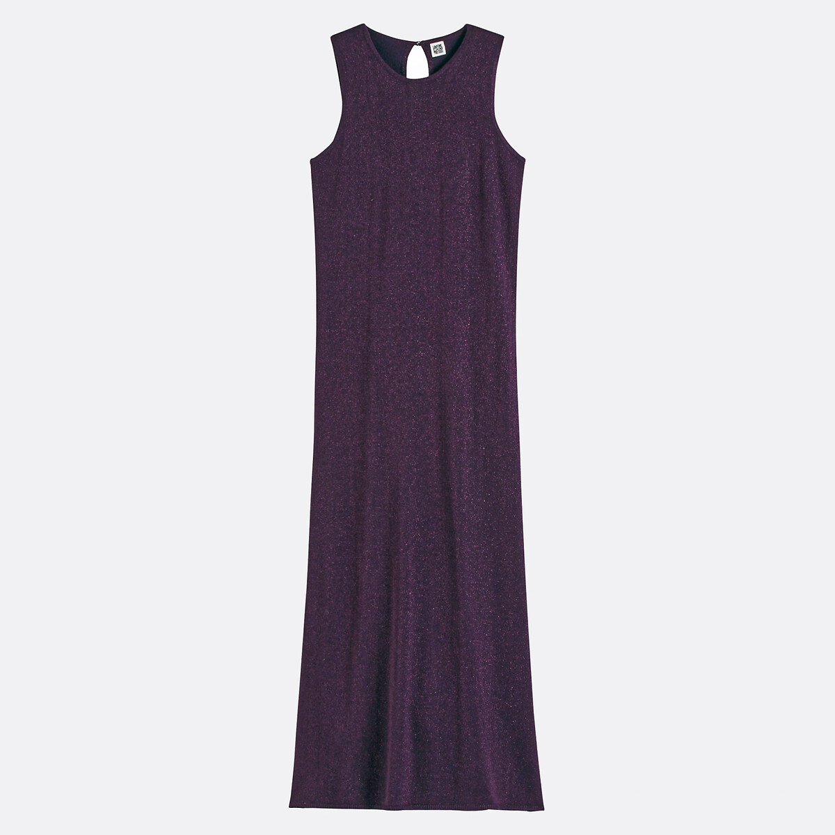 COLEÇÕES LA REDOUTE<br>Vestido longo evasê sem mangas