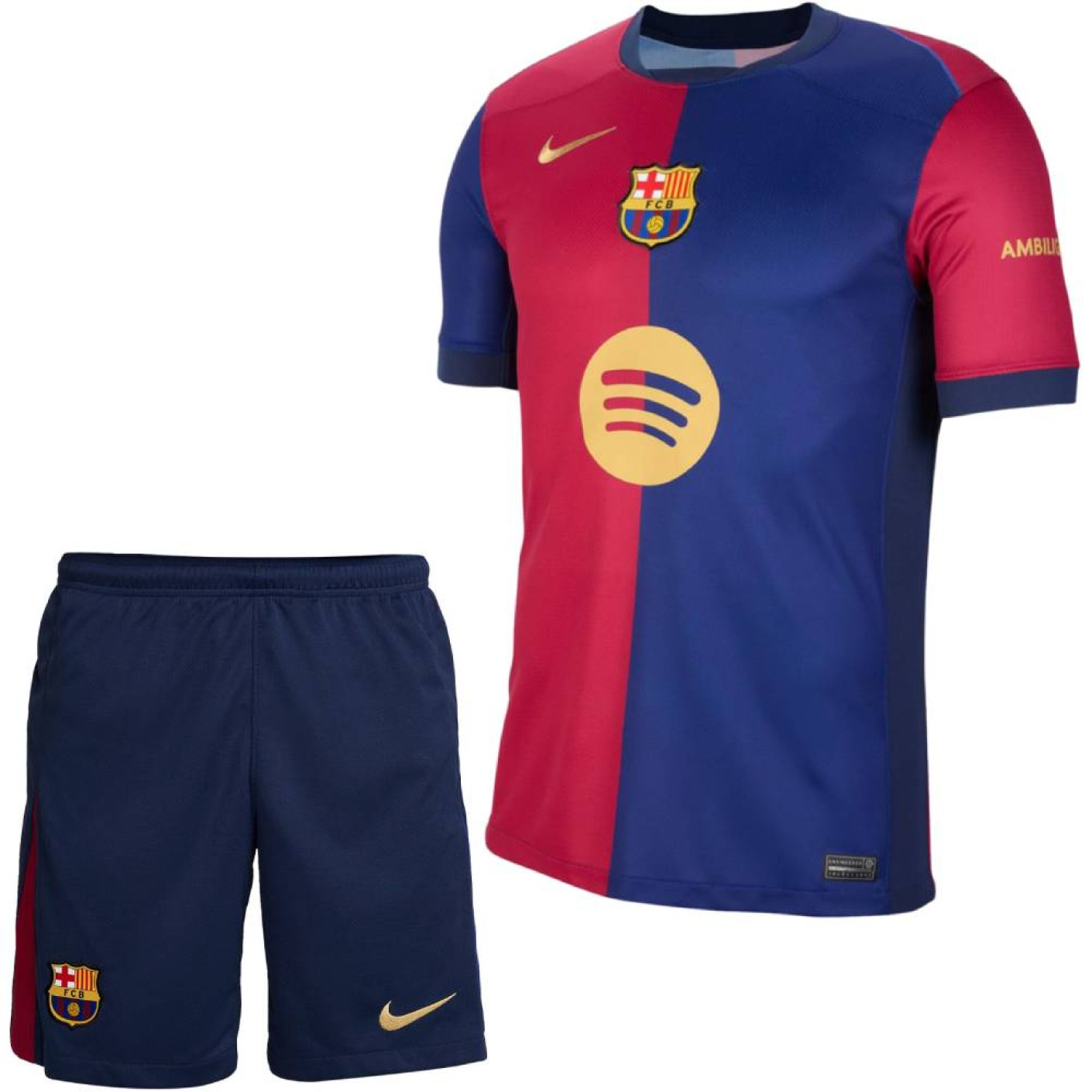 Nike FC Barcelona Thuisset Spotify 2024-2025 Kids