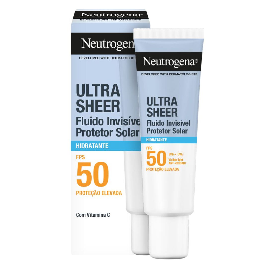 NEUTROGENA  Ultra Sheer Fluido Invisível Hidratante SPF50 - 50ml