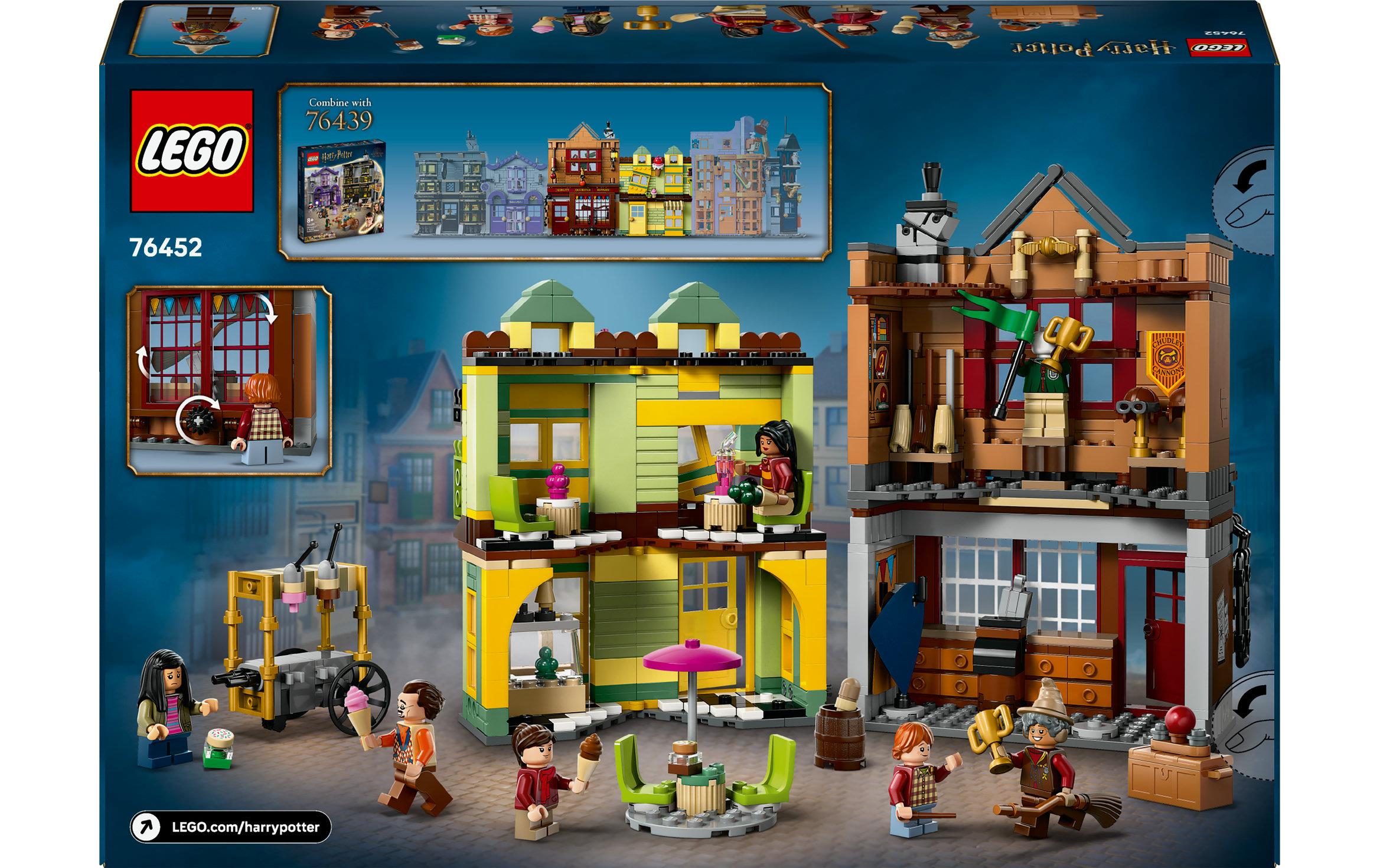 Harry Potter Quidditch & Fortescues Eissalon 76452Spielset mit Läden aus der Winkelgasse