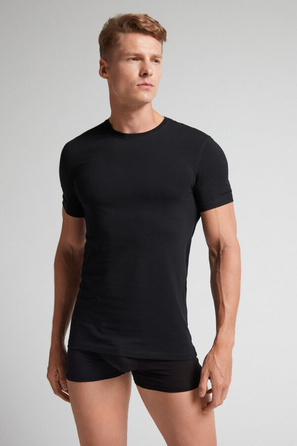 Camiseta de algodão elástico Supima®