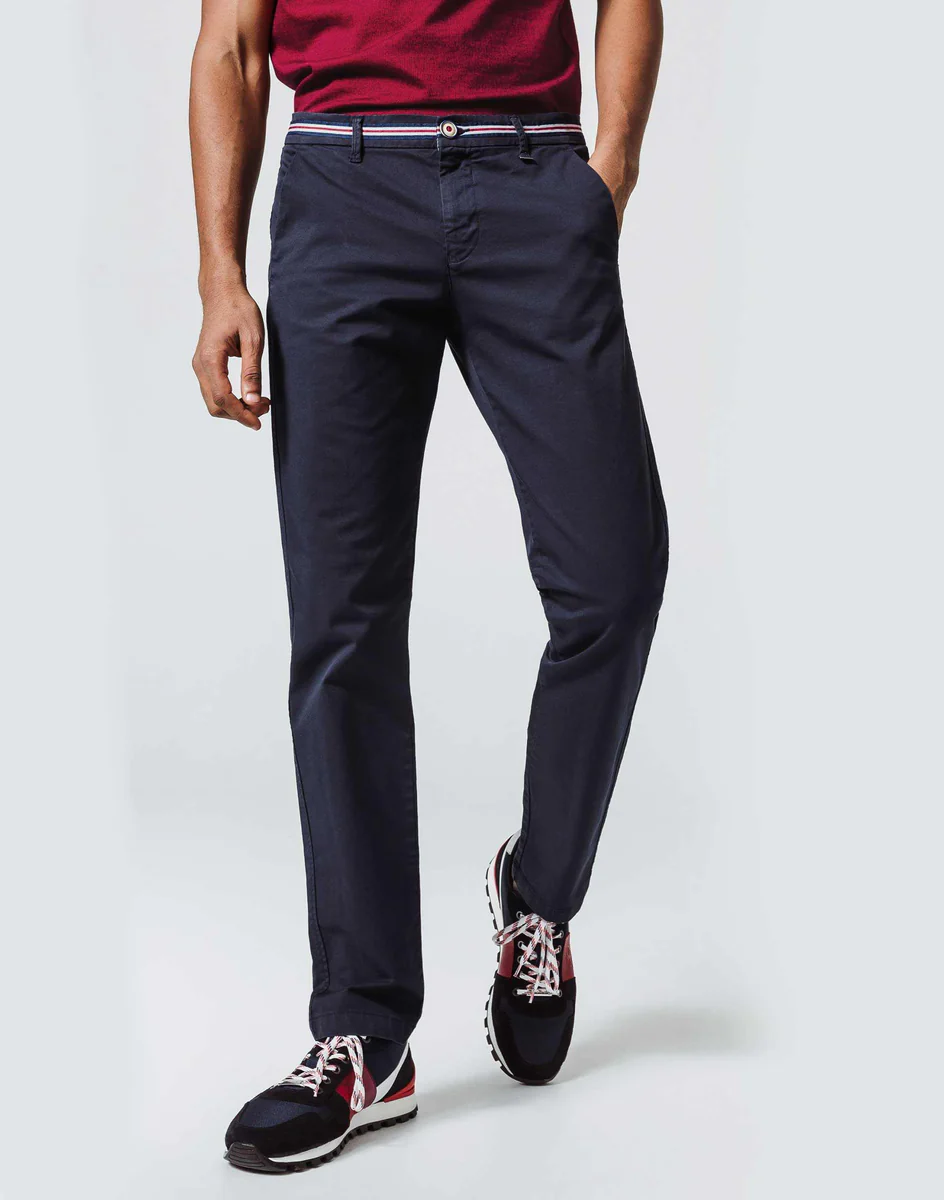 Pantalon Galon Marine